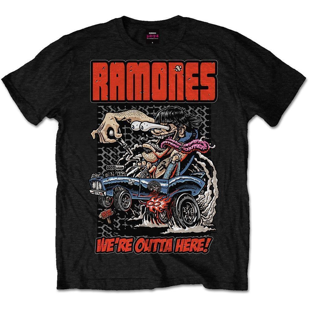 Ramones Unisex T Shirt Outta Here